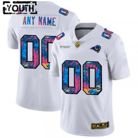 Los Angeles Rams Tröjor Custom Nike 2020 Flerfärgad Vit - Barn